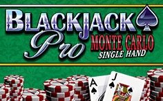 Free Online Blackjack Strategy BlackjackPro MonteCarlo Singlehand