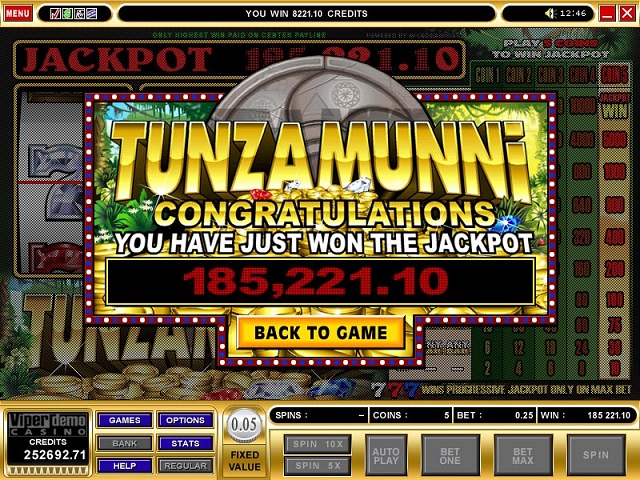 juego de jackpot en línea